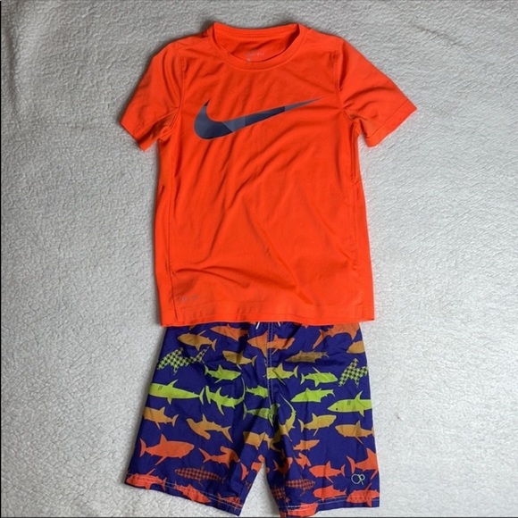 Swim Kids OP & Nike Swim Beach Pool Set Shark - Picture 7 of 9